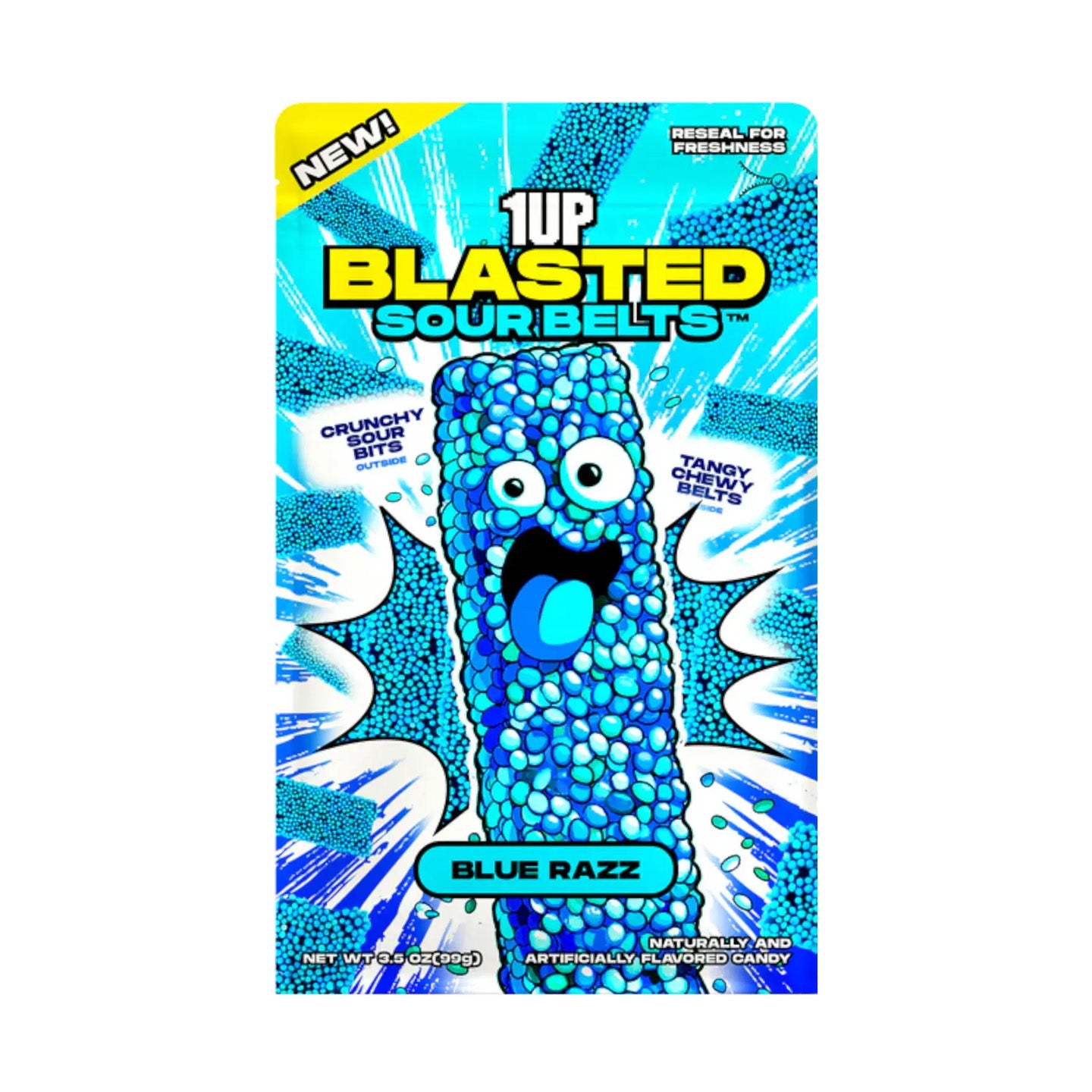 1UP Blasted Sour Belts - 3.5oz