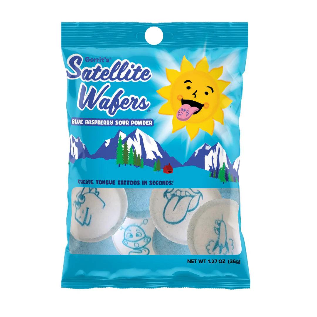 Gerrit's® Blue Raspberry Satellite Wafers - 1.2oz