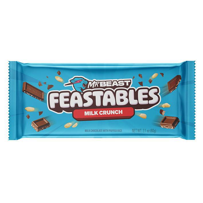 Feastables MrBeast Peanut Butter Milk Chocolate Bar -1.24 oz