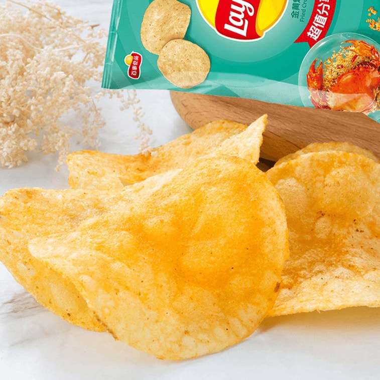 Fried Crab Potato Chips - 2.46oz