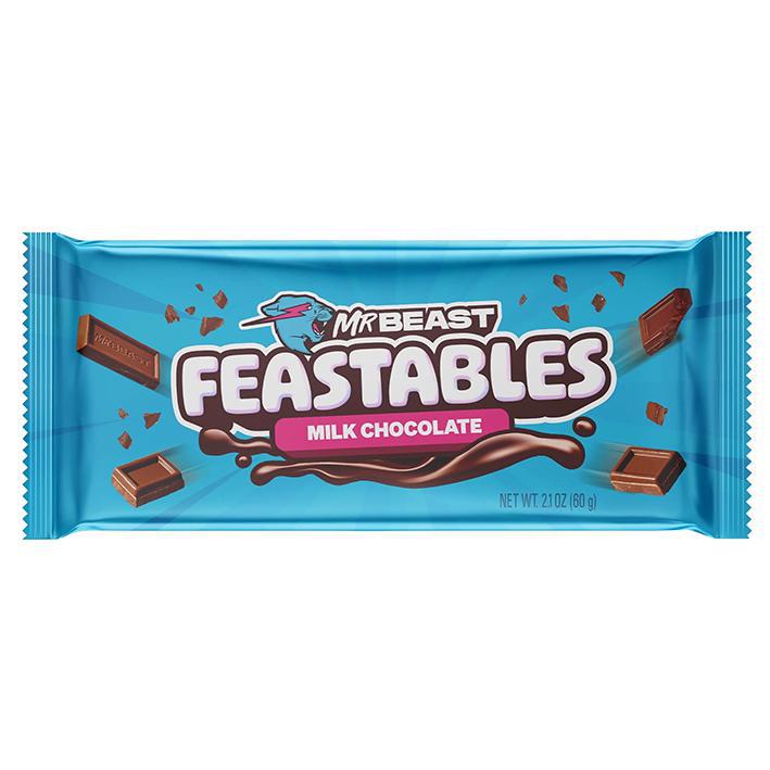 Feastables MrBeast Peanut Butter Milk Chocolate Bar -1.24 oz