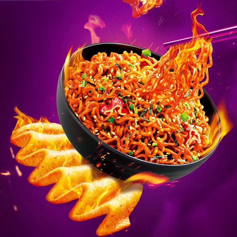 Wavy Buldak Spicy Chicken Ramen Potato Chips -  2.47 oz
