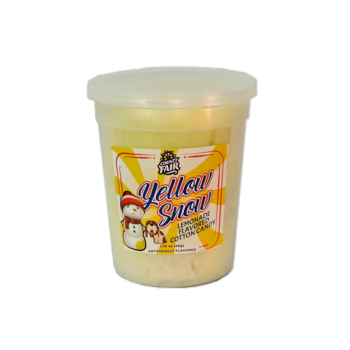 Yellow Snow Cotton Candy - 1.75 oz
