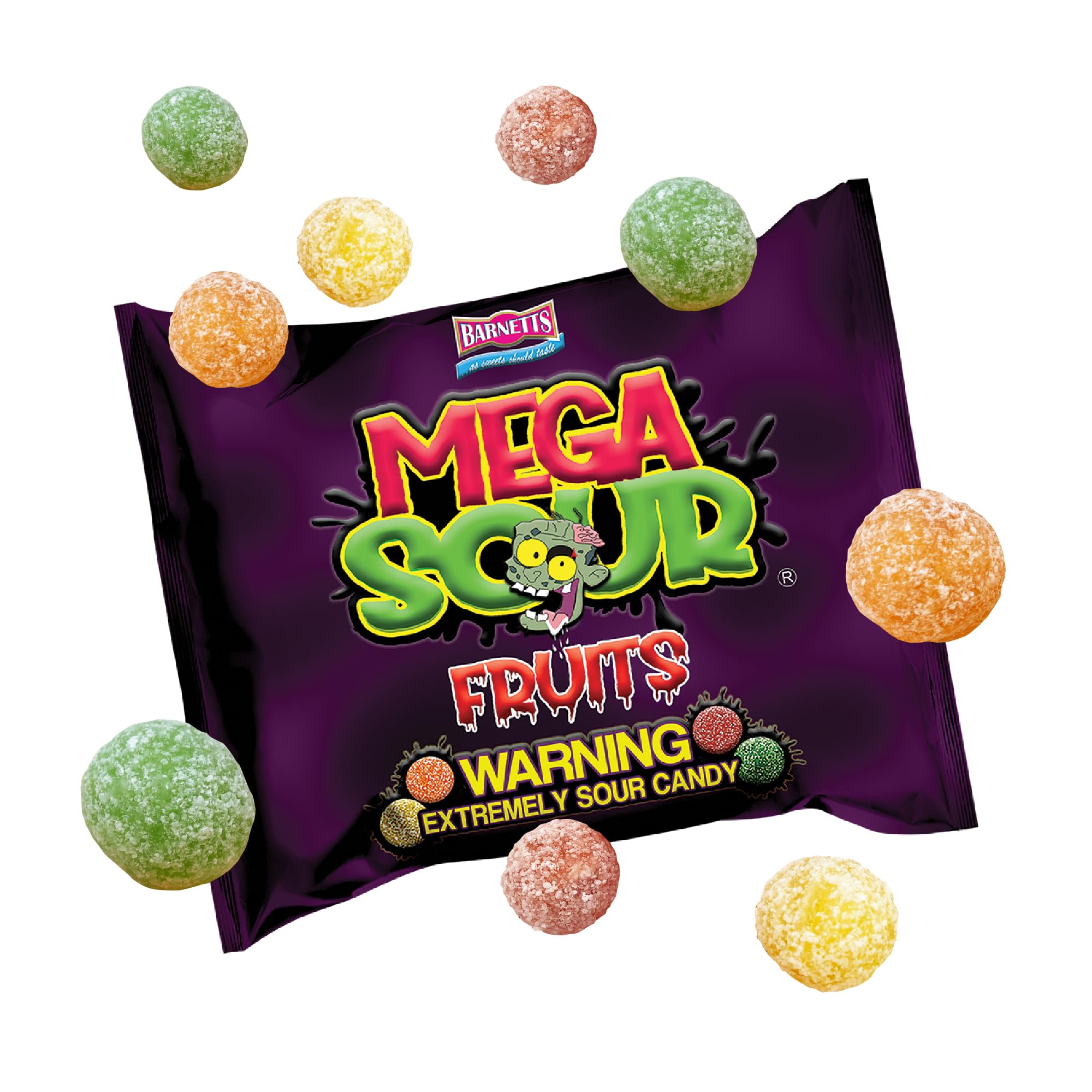 Barnetts Mega Sours - 3.7 oz