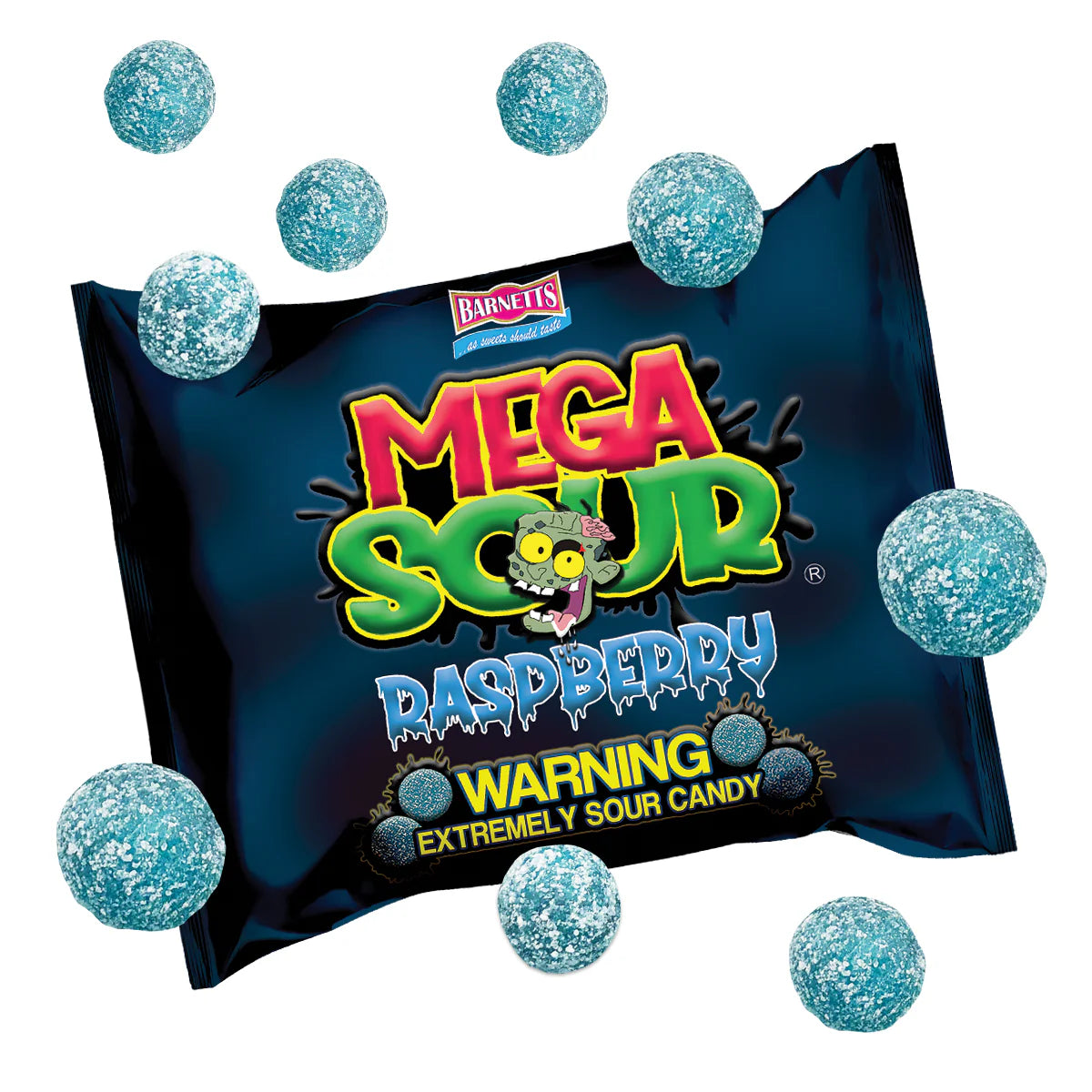 Barnetts Mega Sours - 3.7 oz