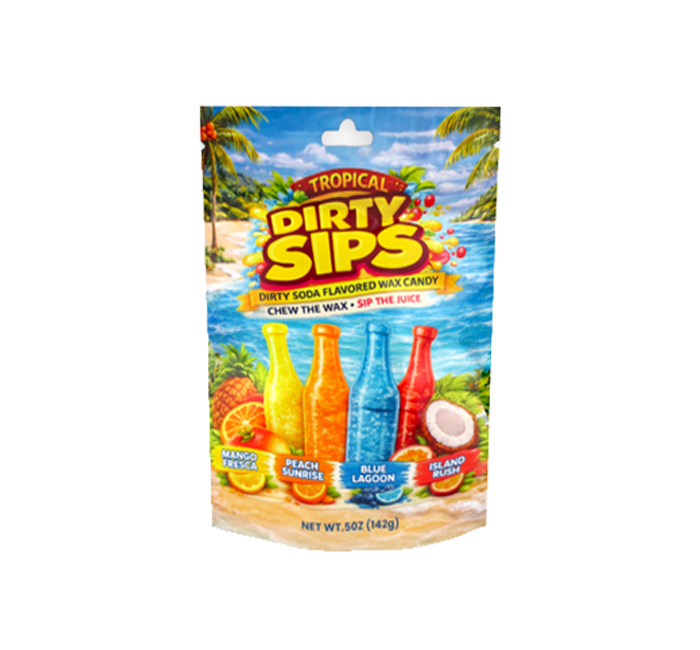 Dirty Sips Dirty Soda Wax Bottle Candy - 5 oz