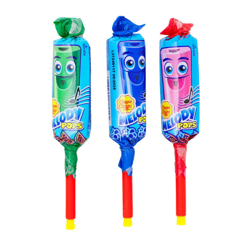 Chupa Chups Melody Pops Lollipop Whistle - 15g