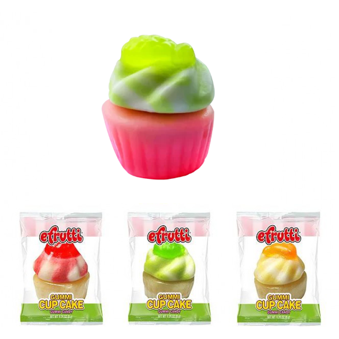Efrutti Gummi Mini Cupcake - 0.28