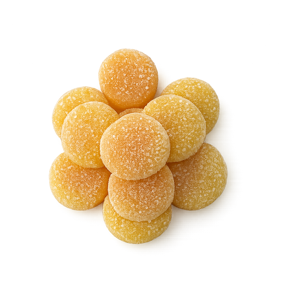 Pinapple/Orange Gummy Sour Bites - 5 oz