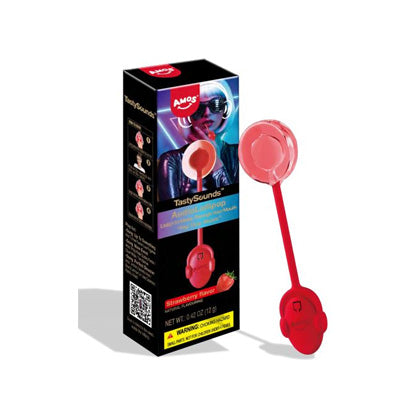 AMOS TastySounds Hip Hop Music Strawberry Lollipop - 0.42oz	 