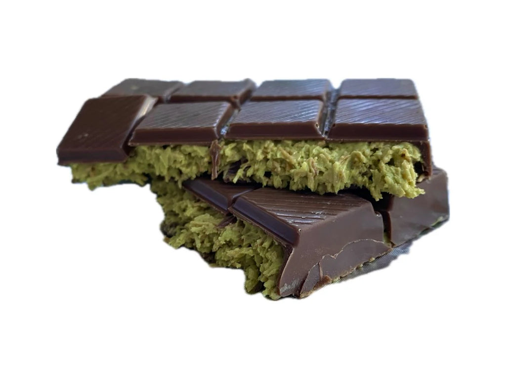 Dubai Chocolate Bar XL - Pistachio Praline Dubai Chocolate Bar -100g