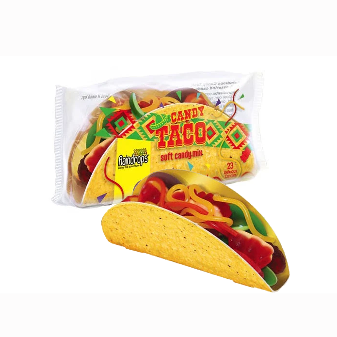 Raindrops Gummy Taco Mini - 1.8 oz
