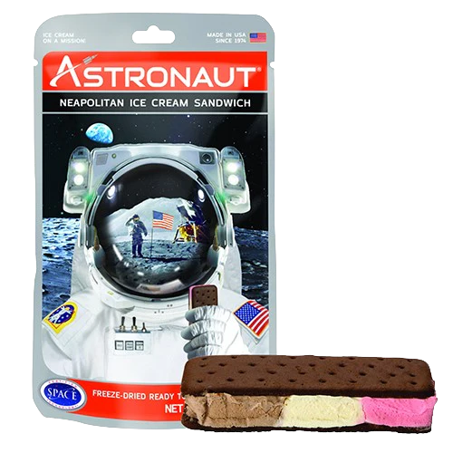 Astronaut Freeze Dried Ice Cream Sandwich - 1oz