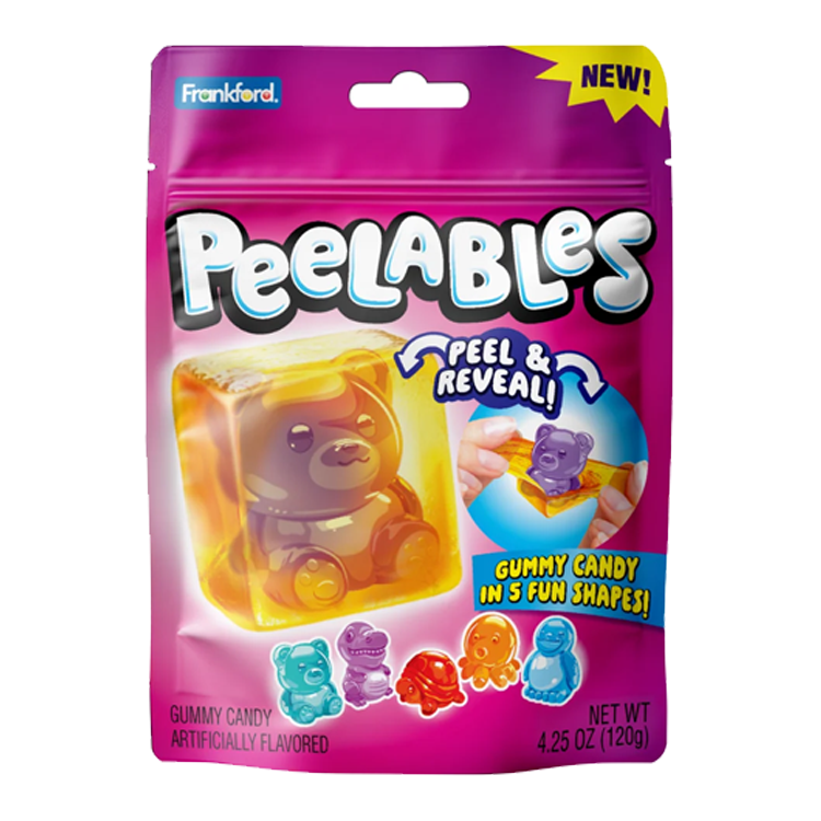 Frankford Peelables Assorted Animal Gummy Candy - 6 oz
