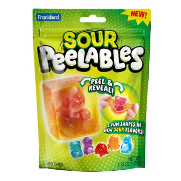 Frankford Peelables Assorted Animal Gummy Candy - 6 oz