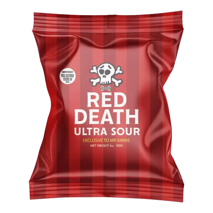 Mr Simm's Black Death Red Death Ultra Sour -4oz