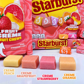 Starbursts Fruit Cremes - 2oz