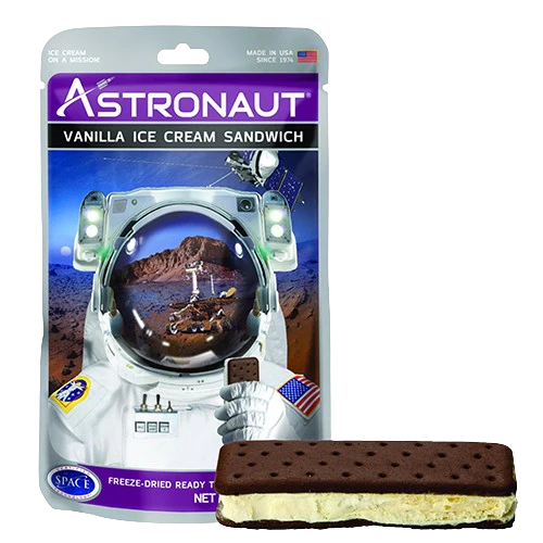 Astronaut Freeze Dried Ice Cream Sandwich - 1oz