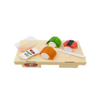 Yoh’ Sushi Marshmallow & Gummy Candy Sushi Deluxe Bento Box - 2.12oz